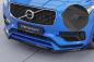 Preview: CSR Frontspoiler | Cup-Spoilerlippe mit ABE für Volvo XC90 (2.Gen) R-Design CSL780-L schwarz matt (Lackierung erforderlich)