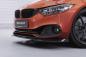 Preview: CSR Frontspoiler | Cup-Spoilerlippe mit ABE für BMW 4er F36 Gran Coupe CSL781-G Glossy schwarz glänzend (keine Lackierung erforderlich)