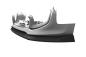 Preview: CSR Frontspoiler | Cup-Spoilerlippe mit ABE für Kia Picanto (TA) Sport CSL800-L schwarz matt (Lackierung erforderlich)