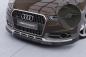 Preview: CSR Frontspoiler | Cup-Spoilerlippe mit ABE für Audi A6 C7 (Typ 4G) Allroad CSL809-M Carbon Look matt strukturiert (keine Lackierung erforderlich)