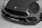 Preview: CSR Frontspoiler | Cup-Spoilerlippe mit ABE für Fiat Abarth 124 Spider CSL824-M Carbon Look matt strukturiert (keine Lackierung erforderlich)