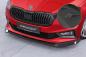 Preview: CSR Frontspoiler | Cup-Spoilerlippe mit ABE für Skoda Fabia 4 Monte Carlo CSL829-L schwarz matt (Lackierung erforderlich)
