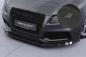 Preview: CSR Frontspoiler | Cup-Spoilerlippe mit ABE für Audi RS5 (8T) CSL837-S schwarz matt strukturiert (keine Lackierung erforderlich)