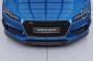 Preview: CSR Frontspoiler | Cup-Spoilerlippe mit ABE für Audi TT FV/8S CSL840-L schwarz matt (Lackierung erforderlich)