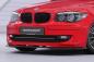 Preview: CSR Frontspoiler | Cup-Spoilerlippe mit ABE für BMW 1er E81 / E87 CSL841-L schwarz matt (Lackierung erforderlich)