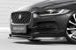 Preview: CSR Frontspoiler | Cup-Spoilerlippe mit ABE für Jaguar XE (X760) CSL845-G Glossy schwarz Hochglanz (keine Lackierung erforderlich)