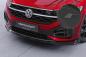 Preview: CSR Frontspoiler | Cup-Spoilerlippe mit ABE für VW T-Roc (A1) R-Line CSL851-S Strukturiert schwarz matt (keine Lackierung erforderlich)