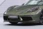 Preview: CSR Frontspoiler | Cup-Spoilerlippe mit ABE für Porsche 718 Boxster 982 / 718 Cayman 982 CSL853-L Lackierung erforderlich (schwarz matt)
