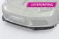 Preview: CSR Frontspoiler | Cup-Spoilerlippe mit ABE für Porsche 718 Boxster 982 / 718 Cayman 982 CSL853-L Lackierung erforderlich (schwarz matt)