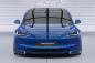 Preview: CSR Frontspoiler | Cup-Spoilerlippe mit ABE für Tesla Model 3 CSL869-M Carbon Look matt strukturiert (keine Lackierung erforderlich)