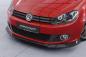 Preview: CSR Frontspoiler | Cup-Spoilerlippe mit ABE für VW Golf 6 (Typ 5K1) CSL877-K Kupfer matt (keine Lackierung erforderlich)