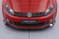 Preview: CSR Frontspoiler | Cup-Spoilerlippe mit ABE für VW Golf 6 (Typ 5K1) CSL877-L schwarz matt (Lackierung erforderlich)