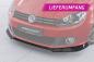 Preview: CSR Frontspoiler | Cup-Spoilerlippe mit ABE für VW Golf 6 (Typ 5K1) CSL877-L schwarz matt (Lackierung erforderlich)