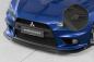 Preview: CSR Frontspoiler | Cup-Spoilerlippe mit ABE für Mitsubishi Lancer Evolution X CSL887-M Carbon Look matt strukturiert (keine Lackierung erforderlich)