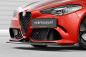 Preview: CSR Frontspoiler | Cup-Spoilerlippe mit ABE für Alfa Romeo Giulia Quadrifoglio CSL902-L schwarz matt (Lackierung erforderlich)