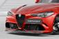 Preview: CSR Frontspoiler | Cup-Spoilerlippe mit ABE für Alfa Romeo Giulia Quadrifoglio CSL902-L schwarz matt (Lackierung erforderlich)