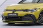 Preview: CSR Frontspoiler | Cup-Spoilerlippe mit ABE für VW Golf 8 CSL903-L Lackierung erforderlich (schwarz matt)