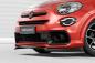 Preview: CSR Frontspoiler | Cup-Spoilerlippe mit ABE für Fiat 500X Sport CSL908-L schwarz matt (Lackierung erforderlich)