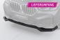 Preview: CSR Frontspoiler | Cup-Spoilerlippe mit ABE für BMW X6 (G06) Basis CSL909-L schwarz matt (Lackierung erforderlich)