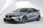 Preview: CSR Frontspoiler | Cup-Spoilerlippe mit ABE für Honda Civic (FL5) Type R CSL911-C Carbon Look glänzend (keine Lackierung erforderlich)