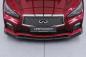 Preview: CSR Frontspoiler | Cup-Spoilerlippe mit ABE für Infiniti Q50 CSL914-M Carbon Look matt strukturiert (keine Lackierung erforderlich)