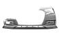 Preview: CSR Frontspoiler | Cup-Spoilerlippe mit ABE für Audi A1 (8X) S-Line CSL919-L schwarz matt (Lackierung erforderlich)