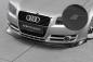 Preview: CSR Frontspoiler | Cup-Spoilerlippe mit ABE für Audi A4 B7 CSL928-S schwarz matt strukturiert (keine Lackierung erforderlich)