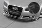 Preview: CSR Frontspoiler | Cup-Spoilerlippe mit ABE für Audi A4 B7 CSL928-C Carbon Look Hochglanz (keine Lackierung erforderlich)