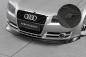 Preview: CSR Frontspoiler | Cup-Spoilerlippe mit ABE für Audi A4 B7 CSL928-M Carbon Look matt strukturiert (keine Lackierung erforderlich)