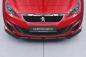 Preview: CSR Frontspoiler | Cup-Spoilerlippe mit ABE für Peugeot 308 GTi CSL944-M Carbon Look matt strukturiert (keine Lackierung erforderlich)