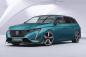 Preview: CSR Frontspoiler | Cup-Spoilerlippe mit ABE für Peugeot 308 (P51) CSL945-L schwarz matt (Lackierung erforderlich)