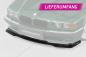 Preview: CSR Frontspoiler | Cup-Spoilerlippe mit ABE für BMW 7er (E38) CSL962-S schwarz matt strukturiert (keine Lackierung erforderlich)
