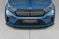 Preview: CSR Frontspoiler | Cup-Spoilerlippe mit ABE für Skoda Enyaq CSL971-C Carbon Look Hochglanz (keine Lackierung erforderlich)