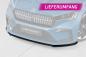 Preview: CSR Frontspoiler | Cup-Spoilerlippe mit ABE für Skoda Enyaq CSL971-C Carbon Look Hochglanz (keine Lackierung erforderlich)