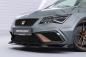 Preview: CSR Frontspoiler | Cup-Spoilerlippe mit ABE für Seat Leon 3 (Typ 5F) Cupra R  CSL885-M Carbon Look matt strukturiert (keine Lackierung erforderlich)
