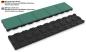 Preview: SECUPLAY XL Gummi Mähkante / Rasenkante 100x20x3,6cm grün