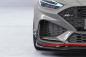 Preview: CSR Performance Flaps mit ABE für Hyundai  I30 (PD) N / N-Line FP025-L schwarz matt (Lackierung erforderlich)