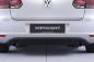Preview: CSR Diffusor | Heckansatz mit ABE für VW Golf 6 HA044-K Kupfer matt (keine Lackierung erforderlich)