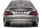 Preview: CSR Diffusor | Heckansatz mit ABE für Mercedes-Benz CLA 45 AMG X117 C117 HA213-S Strukturiert schwarz matt (keine Lackierung erforderlich)