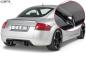 Preview: CSR Diffusor | Heckansatz mit ABE für Audi TT 8N HA249-C Carbon Look Hochglanz (keine Lackierung erforderlich)
