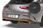 Preview: CSR Diffusor | Heckansatz mit ABE für Mercedes-Benz CLA X118 AMG-Line HA254-S schwarz matt strukturiert (keine Lackierung erforderlich)