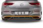 Preview: CSR Diffusor | Heckansatz mit ABE für Mercedes-Benz CLA X118 AMG-Line HA254-C Carbon Look Hochglanz (keine Lackierung erforderlich)