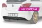 Preview: CSR Diffusor | Heckansatz mit ABE für Opel Corsa E HA274-L schwarz matt (Lackierung erforderlich)