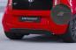 Preview: CSR Diffusor | Heckansatz mit ABE für VW up! / e-up! Basis HA283-S Strukturiert schwarz matt (keine Lackierung erforderlich)