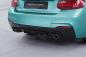 Preview: CSR Diffusor | Heckansatz mit ABE für BMW 2er F22 / F23 M-Paket HA306-L schwarz matt (Lackierung erforderlich)