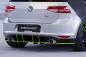 Preview: CSR Racing Diffusor | Heckansatz für VW Golf 7 (Typ AU) GTI HA332-B mit CSR-Logo Lackierung erforderlich (schwarz matt)