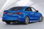 Preview: CSR Diffusor | Heckansatz mit ABE für Audi A3 8V S-Line Limo / Cabrio HA448-L schwarz matt (Lackierung erforderlich)