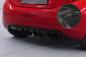 Preview: CSR Diffusor | Heckansatz mit ABE für Peugeot 208 GTi HA456-C Carbon Look Hochglanz (keine Lackierung erforderlich)