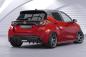 Preview: CSR Diffusor | Heckansatz mit ABE für Toyota Yaris 4 (XP21) HA459-C Carbon Look Hochglanz (keine Lackierung erforderlich)
