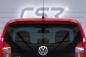 Preview: CSR Heckspoiler | Heckflügel mit ABE für VW up!/ Seat Mii/ Skoda Citigo HF578-S Strukturiert schwarz matt (keine Lackierung erforderlich)